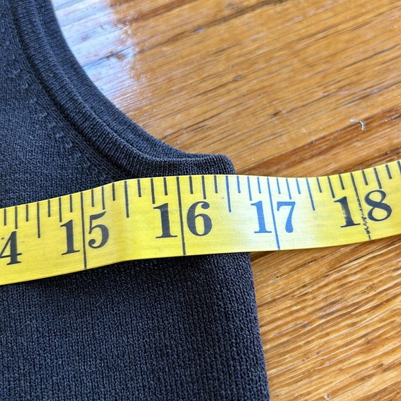 Chico’s brown rayon/nylon blend brown knit tank top. Going condition. Size Small - Picture 5 of 7